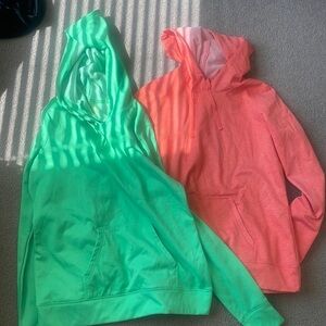 Athletic wear hoodies